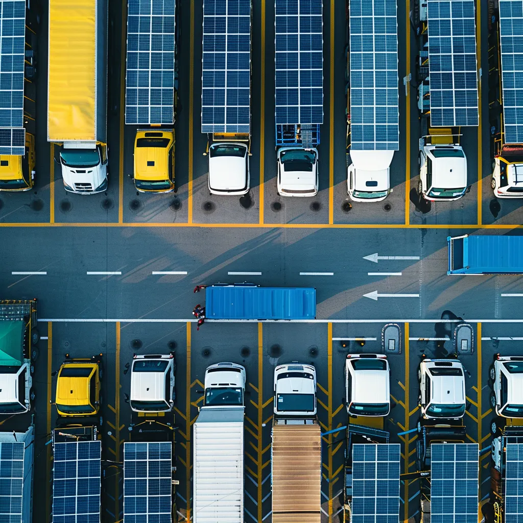 Napelemek szallitojarmuveken valos ideju adatgyujtes a logisztikai innovacioban top right Napelemek szallitojarmuveken valos ideju adatgyujtes a logisztikai innovacioban top right