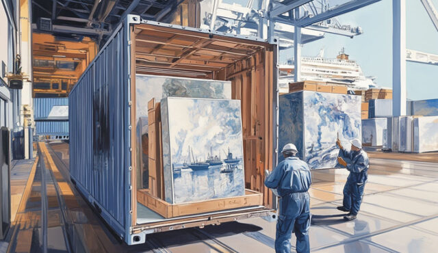 Nagy értékű festmény szállítása – Részletes útmutató műtárgyak szállításához